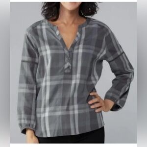 NWT prAna Elena Top in Gravel